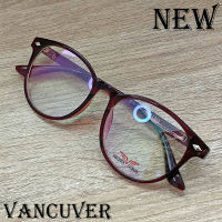 กรอบแว่นตา สำหรับตัดเลนส์ แว่นตา ชาย หญิง Fashion รุ่น Vancuver 2372 กรอบเต็ม Rectangle ทรงรี ขาข้อต่อ วัสดุ พลาสติก พีซี เกรด A รับตัดเลนส์ทุกชนิด