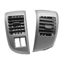 1 Pair Car Dashboard Conditioning Vent Frame A/C Air Panel Ventilator Outlet Plate for 2010-2013 Great Wall Wingle 3/5