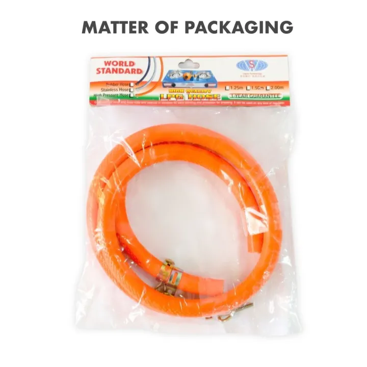 l3XWorld Standard High Pressure LPG Gas Stove Hose Gas Hose for Stove
