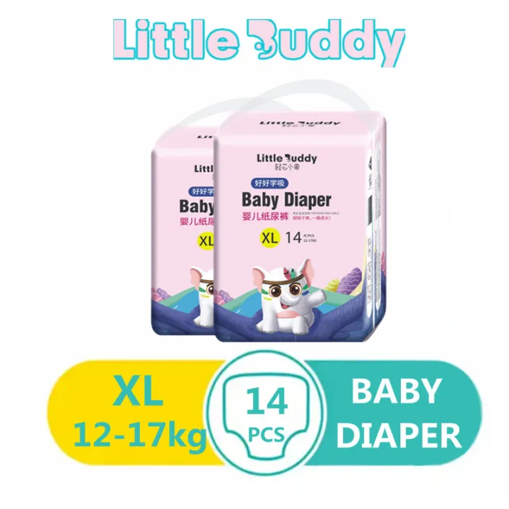 [DIAPER SALE] Little Buddy Babies Diapers Flimsy Disposable XL 1217KG