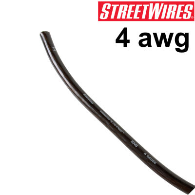 สายแบตเตอรี่ StreetWires ZN3-4100BLK (black) 4 AWG Power Cable ของแท้จากศูนย์ไทย / ร้าน All Cable