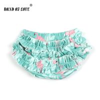 Baby Shorts Newborn Bloomers Kids Girls Boys Diaper Cover Ruffle Printed Bloomers Summer Infant Cotton Pants Bloomer Nappy Cover