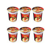 สินค้ามาใหม่! ซือดะคัพ บะหมี่กึ่งสําเร็จรูป รสต้มยำกุ้ง 60 กรัม x 6 ถ้วย Serda instant Noodle Tom Yum Kung 60 g x 6 Cups ล็อตใหม่มาล่าสุด สินค้าสด มีเก็บเงินปลายทาง