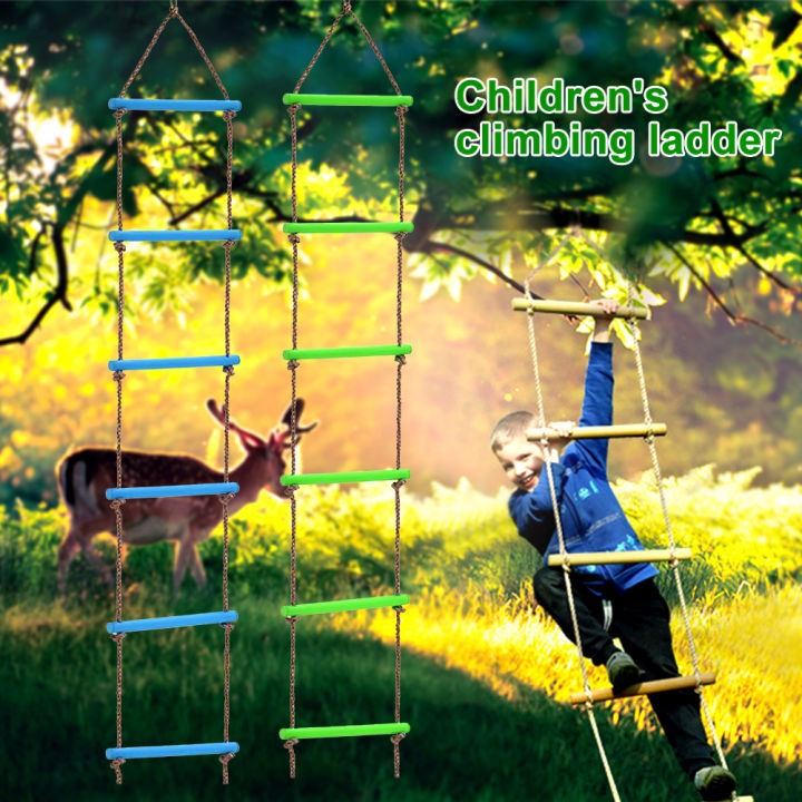 swing-toy-hanging-easy-install-six-section-indoor-outdoor-fun-anti-slip-for-kids-climbing-rope-ladder-playground-portable-garden