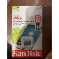 Sandisk การ์ดหน่วยความจํา microsd 128gb