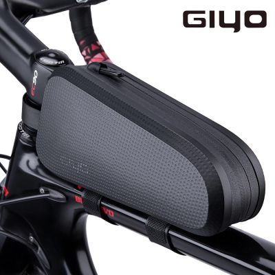 GIYO กระเป๋ากระเป๋าสำหรับปั่นจักรยานเดินทางบนถนน MTB,กระเป๋าจักรยานเฟรมกระเป๋าสำหรับกระเป๋าโทรศัพท์จักรยานอุปกรณ์ตกแต่ง