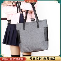 [COD] Kangbai large-capacity briefcase fashion and generous ladies shoulder zipper document bag