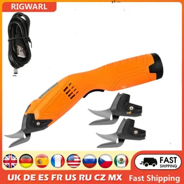 4.2V Cordless Electric Scissors Usb Rechargeable Cutter Portable