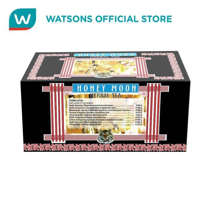 HONEYMOON Herbal Tea for Men Sachet (Sold per sachet) Lazada PH