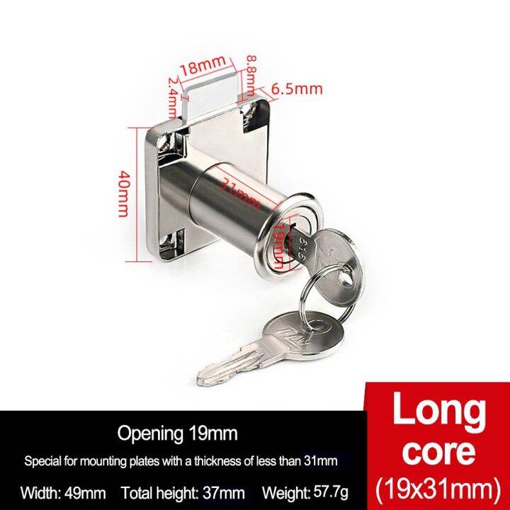 Zinc Alloy Lock Square Cam Lock Replacement Square Good Quality