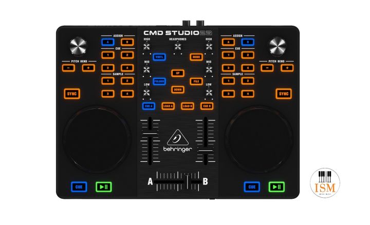 behringer-ดีเจคอนโทรลเลอร์-dj-midi-controller-รุ่น-cmd-studio-2a