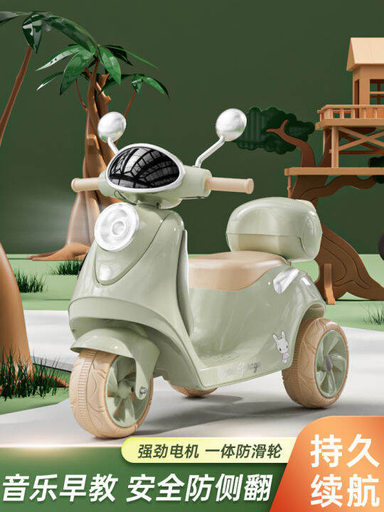 spot-parcel-post-new-childrens-electric-motor-tricycle-toy-male-and-female-baby-battery-car-children-can-sit-chargeable-with-remote-control