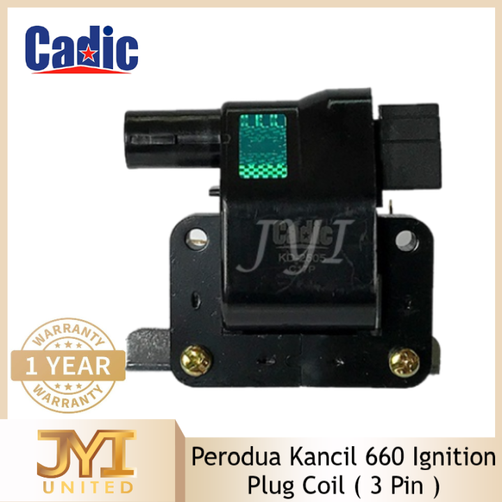 CADIC Perodua Kancil 660 Ignition Plug Coil ( 3 Pin ) KD2505 Lazada