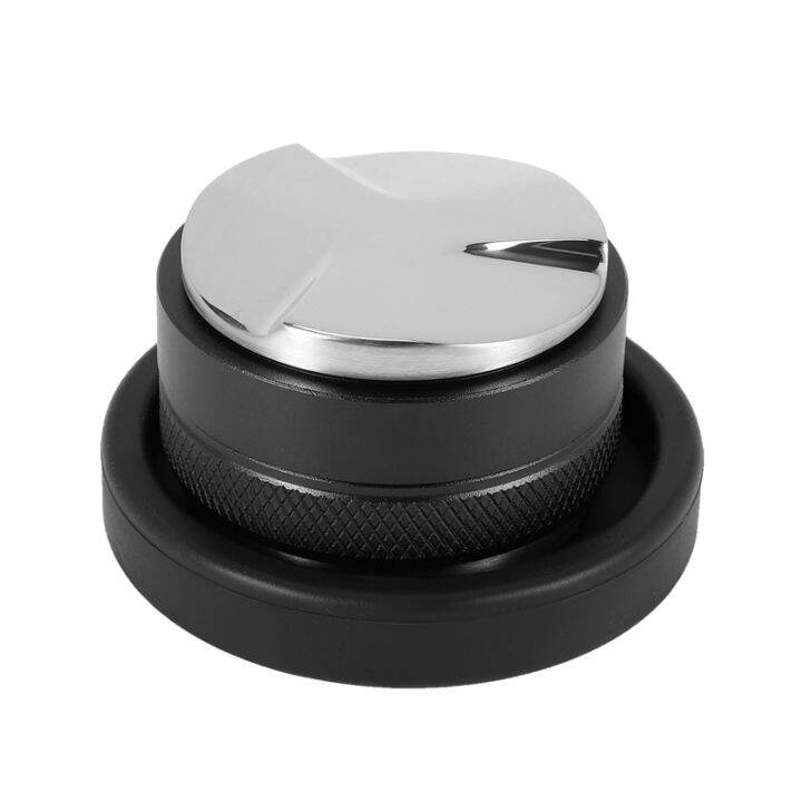 51mm Coffee Distributor & Tamper,51mm for Delonghi Dedica Portafilter with Silicone Tamper Mat