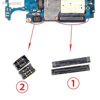 2pcs For Samsung A31 A315 A315F 40PIN LCD Display FPC connector / 78PIN USB Charger Charging Contact Plug battery connector