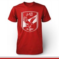 Al Ahly Of Egypt Soccerite Footballer T Shirt Jersey Africa Alhy Print Tee Shirt Men Tee T Shirt Men