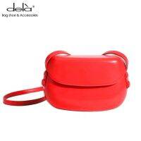 Dela กระเป๋าสะพายไหล่สําหรับสตรีหนัง Pu ขนาดเล็ก Crossbody