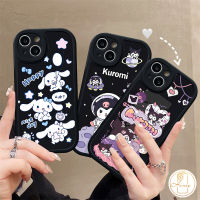 เคสโทรศัพท์ Kuromi น่ารักสำหรับ Infinix Hot 11Play 9Play 10Play Hot 11 10S 9 10S 10T 10Lite Note 8 Smart 6 5การ์ตูนน่ารักมีความสุข Kuromi Shockorofsoft TPU ฝาหลัง