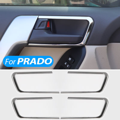 2021For Toyota Land Cruiser Prado FJ150 150 2010-2021 Inner door handle bowl frame interior stainless steel patch accessories