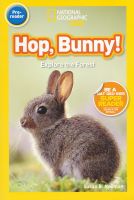 National Geographic Kids Pre-Readers - Hop,Bunny National Geographic Childrens English graded reading materials preliminary rabbit themed popular science reading materials imported in original English