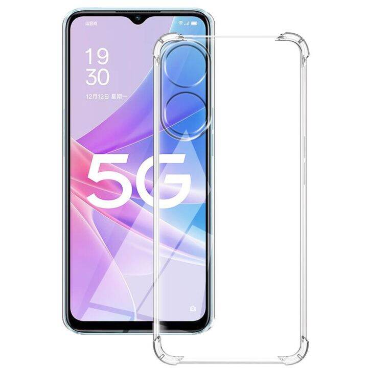 แฟชั่นที่สร้างสรรค์สำหรับ-oppo-a78-5g-เคส6-56-ซิลิโคนนิ่มกันกระแทกเคสใสสำหรับ-oppo-a58-5g-เคสโทรศัพท์แบบใส-oppo-a58x-5g-funda-coque