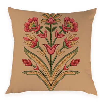 Vintage  Plant Cushion Cover Farmhouse Decoration Pillow Case Plant Floral Flower Cushions Sofa Home Decor Pillows Cases Cojines