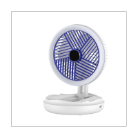 Telescopic Folding Charging Fan Portable Wireless Home Outdoor Mute Multi-Functional LED Small Fan