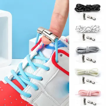 Magnetic lock No tie Shoe laces Elastic Shoelaces without ties