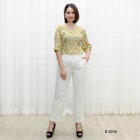 MIKIKO Blouse MI-B2316 ชิฟฟอนอุรากีรี่ IGPU22-8-PM8