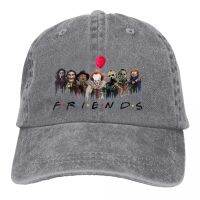 Horror Friends Halloween Baseball Cap Men Hats Women Visor Protection Snapback Saw Horror Film Caps