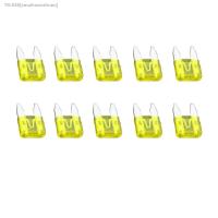 ✑◇✱ 10 PCS 20A Small Fuse Automotive Fuses BladeThe fuse Insurance insert The insurance of xenon lamp piece Lights Fuse