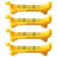 8Pcs String Level Hanging Line Bubble Levels for Leveling Surveying, Building Trades, Bricklaying, Etc. (Yellow)