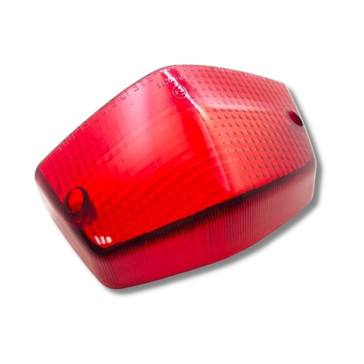 ฝาครอบไฟท้ายรถจักรยานยนต์สีแดงอุปกรณ์เสริมเบรคหลังปลอกโคมไฟสำหรับ-honda-steed-vlx-shadow-nv-vt-400-600