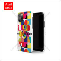 Marimekko Heritage กรณีโทรศัพท์มือถือ iPhone 14 Pro Max / iPhone 13 Pro Max / iPhone 12 Pro Max / iPhone 11 Pro Max / XS Max / iPhone 8 Plus / iPhone 7 plus กรณีป้องกันคอมพิวเตอร์ตก 636