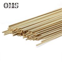 Holiday Discounts 10Pcs 1.6 / 2 / 2.5 / 3Mm 50Cm Brass Welding Rod Electrode Welding Wire Soldering Rod