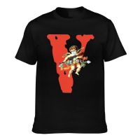 Humor Vlone Usa Angel Hot Sell Diy Customized MenS Casual Tee