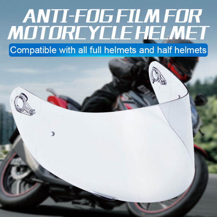 Universal Type Motorcycle Helmet AntiRain AntiFog Film Electric Car