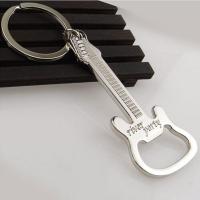 1PC Beer Opener Guitar Beer Bottle Can Opener Alloy Hangings Ring Keychain Tools Household Gifts Keychain Bottle Opener New