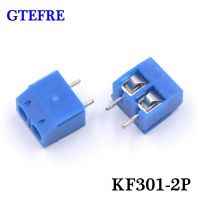 20pcs KF301 2P 2 Pin Plug in Screw Terminal Block Connector 5.08mm Pitch