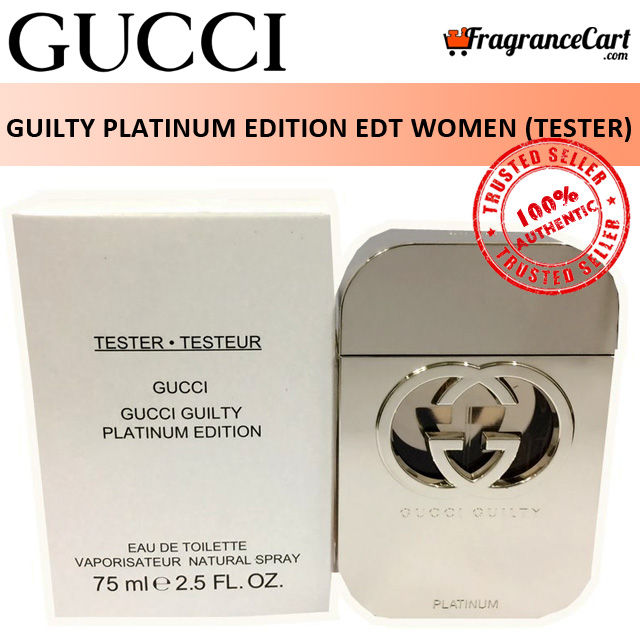 Gucci Guilty Platinum Eau De Toilette, Perfume for Women, 2.5 Oz 