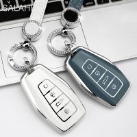 【cw】 Car TPU Key Case Cover Keychain For Geely Azkarra FY11 Coolray Atlas Boyue NL3 Emgrand X7 EX7 SUV GT GC9 Borui GS X6 Protection