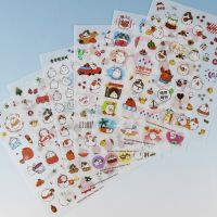 【LZ】 6PCS/Pack New Korea Creative Cartoon Potato Rabbit Series Kawaii Pvc Stickers In The Third Quarter Potatoes Rabbit