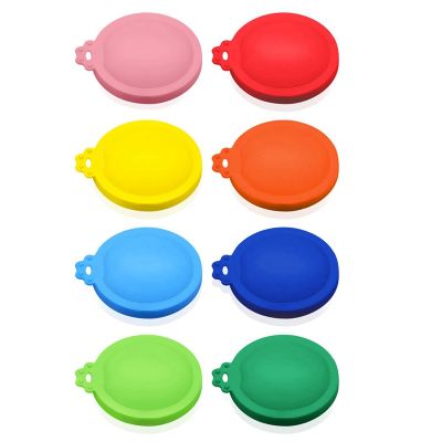 Cans Silicone Cup Lid Cup Cover Pet Cat Dog Food Can Cup Lid Fresh Cup Lid Canned Cup Lid Three-In-One