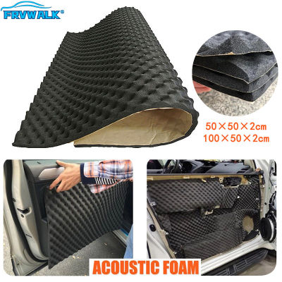 Auto Studio Sound Acoustic Absorption รถ Heatproof Wave Foam Deadener Mat รถ Soundproof Cotton ฉนวนกันความร้อน Cotton Mat