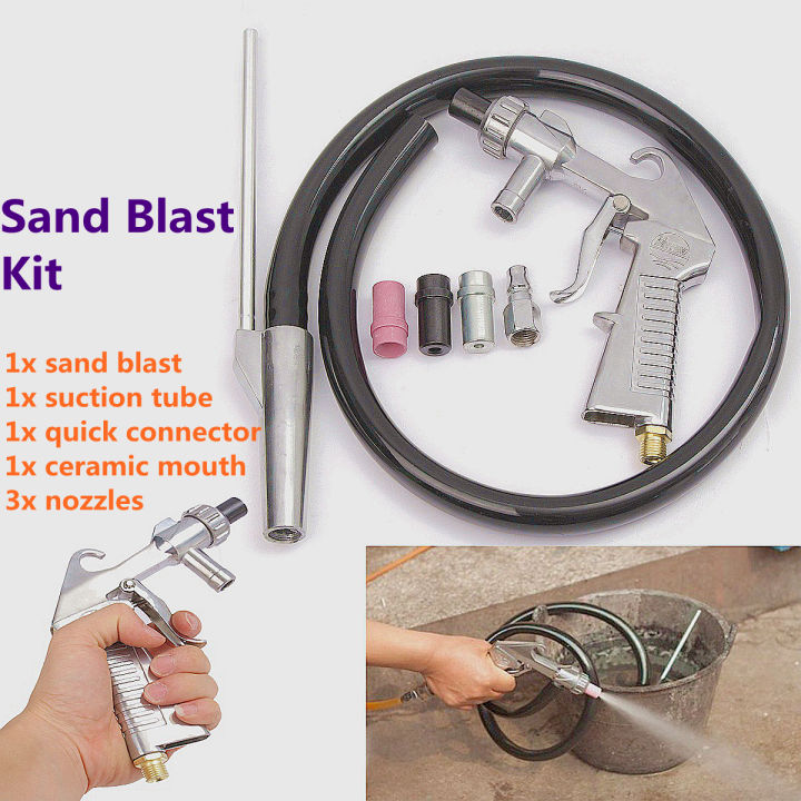 7pcs-abrasive-air-sand-blasting-kit-1-ceramic-nozzle-1-steel-nozzle-1-sand-suction-industrial-sandblaster