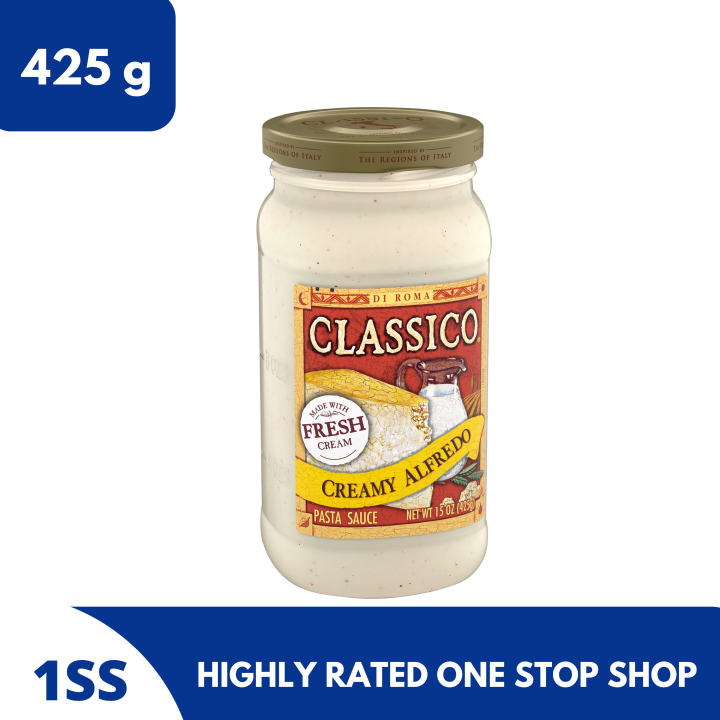 Di Roma Classico Creamy Alfredo Pasta Sauce, 425g Lazada PH