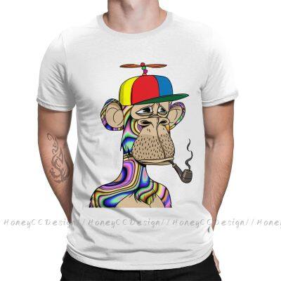 Bored Ape Yacht Club Bayc Nft 2021 New Arrival T-Shirt #9728 Classic Unique Design Shirt Crewneck Cotton For Men Tshirt