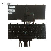 New US laptop keyboard for DELL Latitude E7250 E5450 E7470 7250 E7450 English layout backlit keyboar