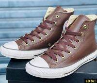 ?รองเท้าCONVERS_ALL STAR LEATHER งานหนังแท้ 100%☑️งานแท้ พร้อมกล่องตรงรุ่น รับประกัน88ปี รองเท้ากีฬา รองเท้ากันน้ำ รองเท้าแฟชั่น