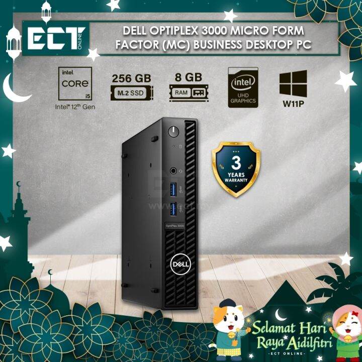 Dell OptiPlex 3000 MFF Micro Desktop Computer 12th Gen Intel Core i5- 12500T 6-Core up to 4.40 GHz CPU, 32GB DDR4 RAM, 1TB NVMe SSD, In（並行輸入品） 